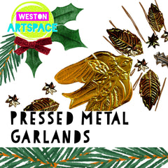 Christmas at the Cabin - Pressed Metal Garlands