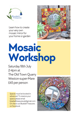 Mosaic Workshop with Bluebell Treasures